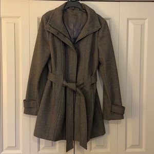 Gray Calvin Klein Peacoat